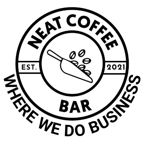 NEAT Coffee Bar badge logo